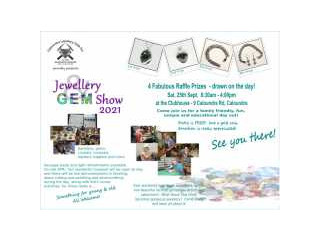 Jewellery and Gem Show 2021 Saturday Entry is free