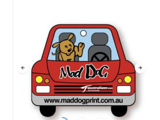 Custom Air Fresheners Online in Australia   Mad Dog Promotions  