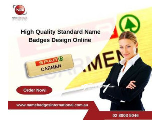 Name Badges Australia | No set up fee   Name Badges International